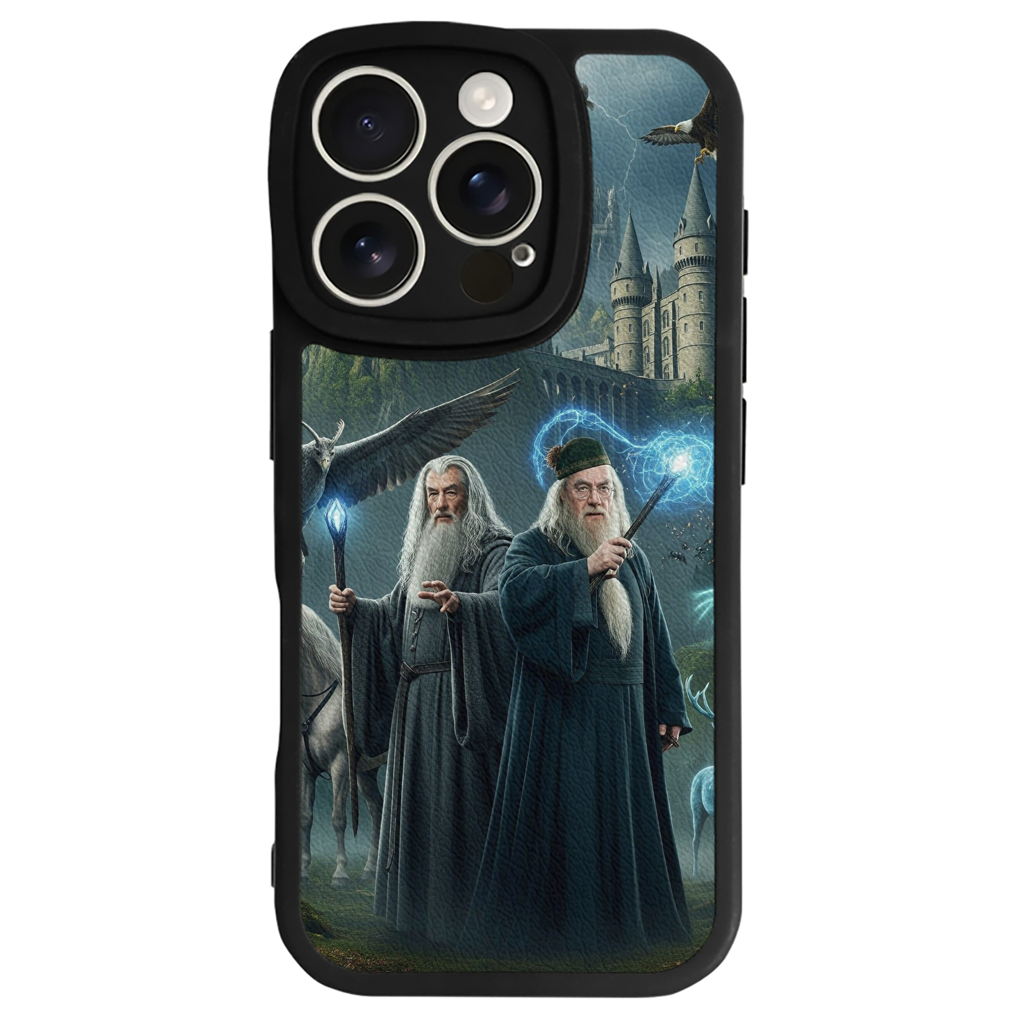 （画像用） Harry Potter ハリー・ポッターシリーズ 【iPhone 16シリーズ対応】シリコンスマホケース（レザー調） 材質：シリコン
